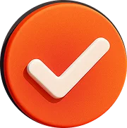 Checkmark icon: your request has been sent
