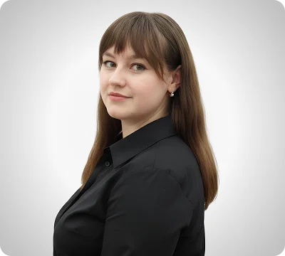 Photo: Oksana, UX/UI designer at Nomium