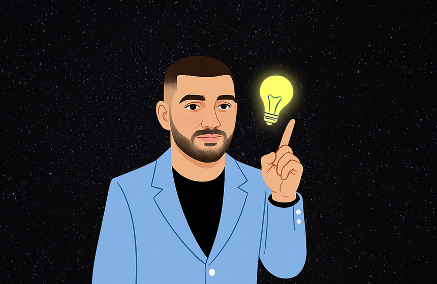The idea of running a hackathon came late at night